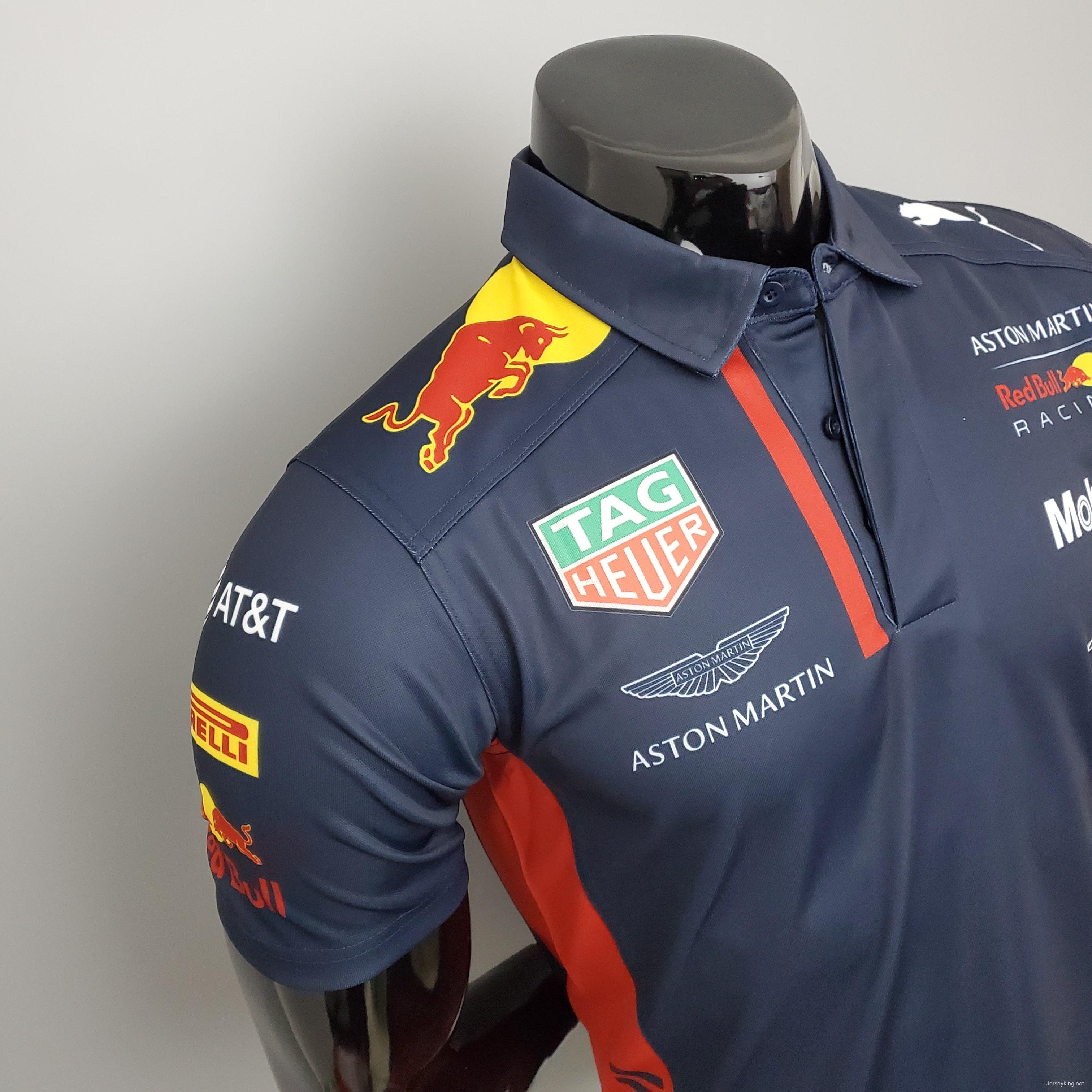 F1 Red Bull Royal Blue POLO Royal Blue S-5XL