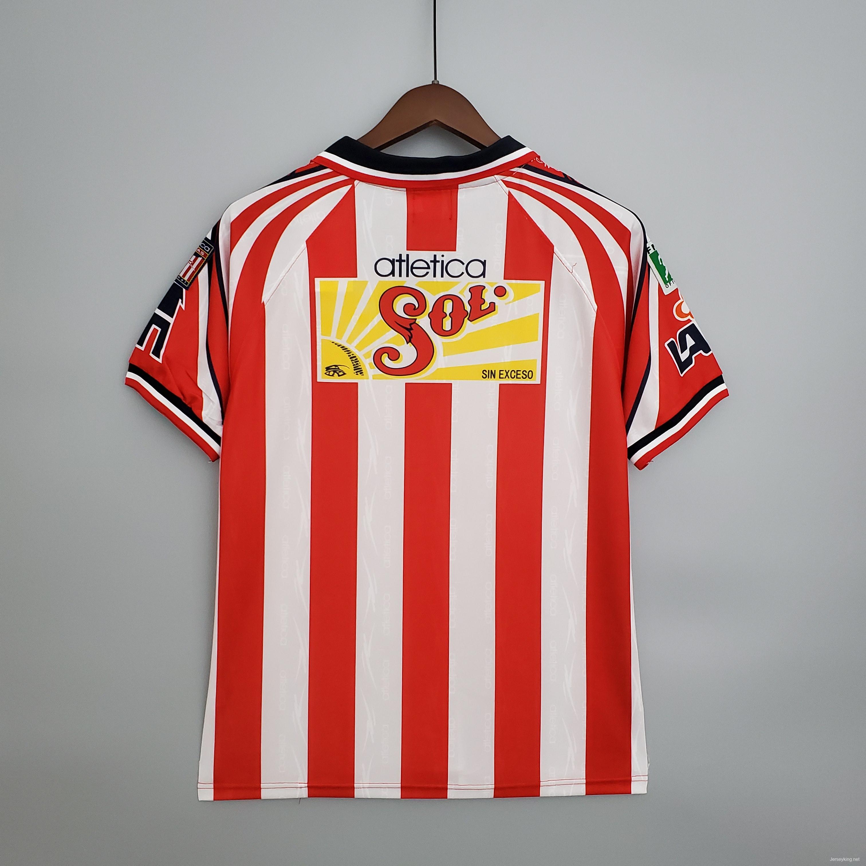 Retro 98/99 Chivas Guadalajara Home Soccer Jersey