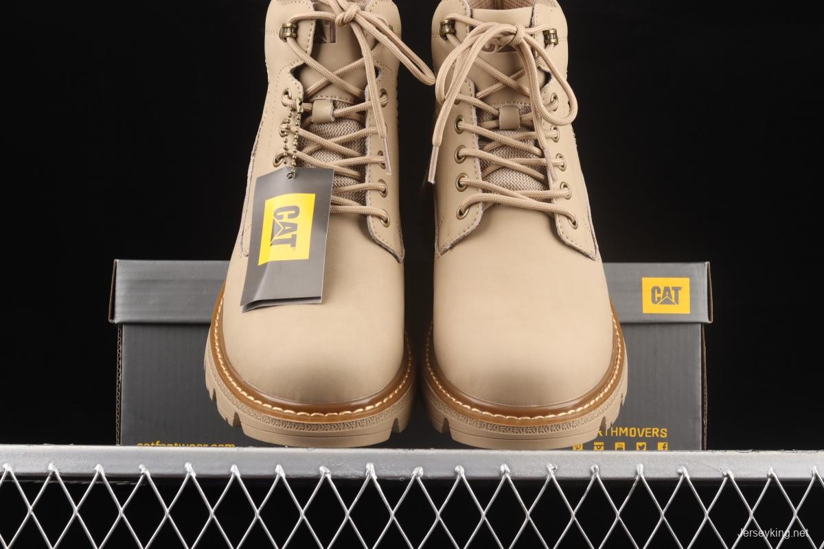 CAT FOOTWEAR/ CAT RYMAN WP 21SS autumn and winter new outdoor rhubarb boots series P717888SAND