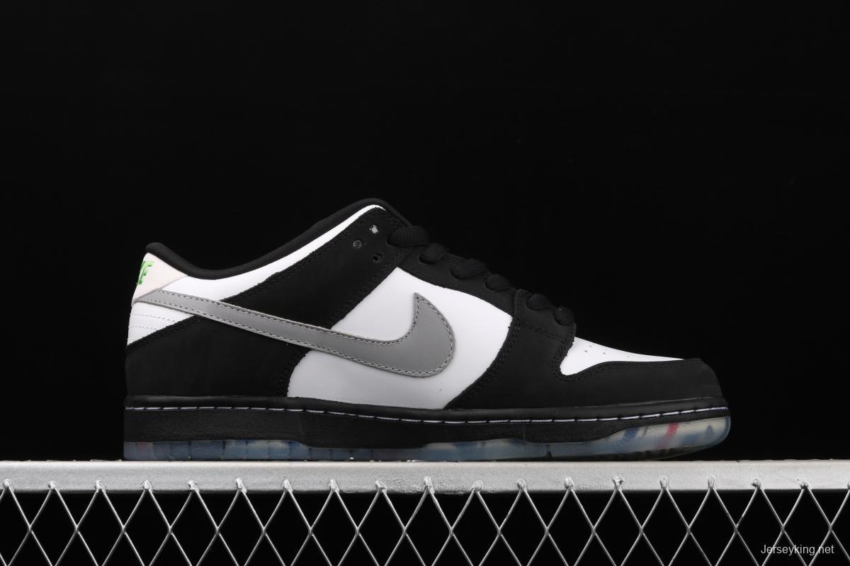 Jeff Staple x NIKE SB DUNK Low Pigeon 3.0Black and White Panda Pigeon low side Classic Leisure Sports Board shoes BV1310-013 