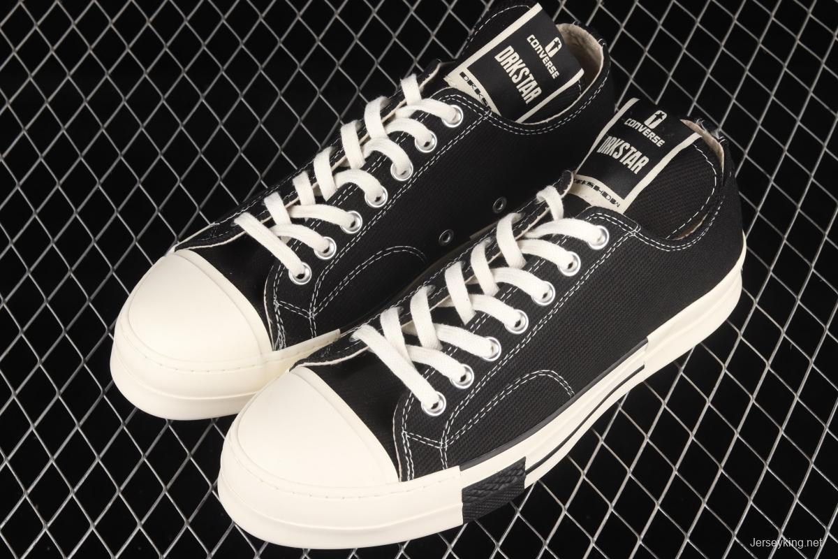 Converse x DRKSHDW international famous designer RickOwens launched a joint series of low-top casual board shoes A00131C