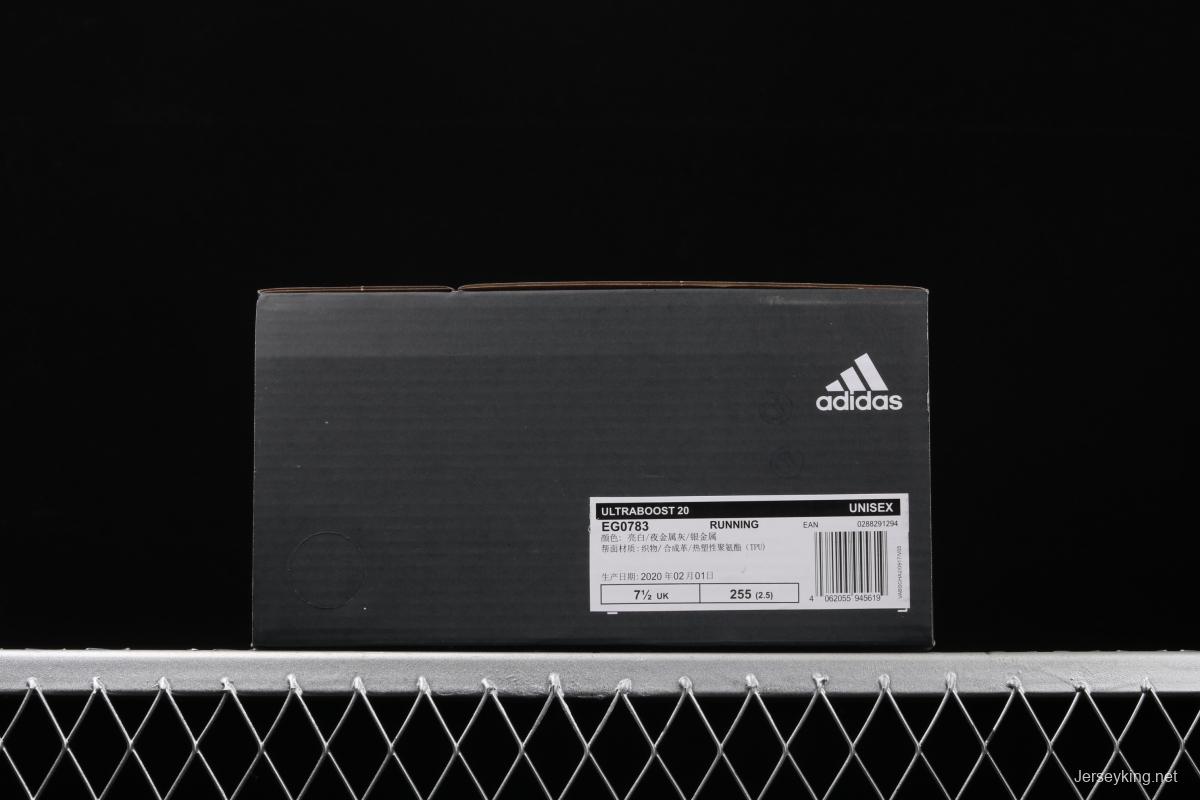 Adidas Ultra Boost 20 Consortium EG0783 North America limits 2019 new sports casual running shoes