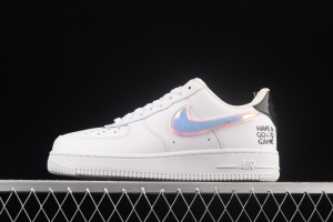 NIKE Air Force 1 Rwact QS Laser Game Pixel Hook change low-end Fashion Leisure Sports shoes DC0710-191