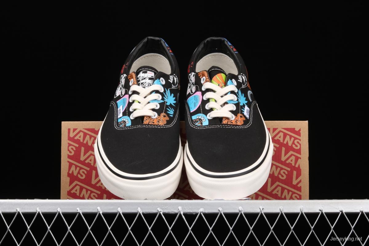 Vans Era Handcrafted Shoes For Cool Feet Anaheim handmade graffiti pictorial VN-0OZDGEX