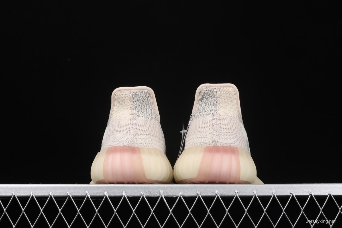 Adidas Yeezy 350 Boost V2 FW5318 Darth Coconut 350 second generation hollowed-out swan white sky star color matching