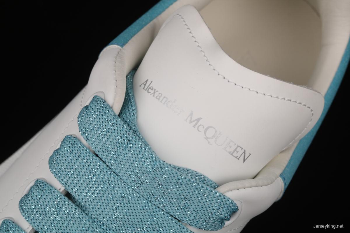 Alexander McQueen Fine Glitter Blue tail