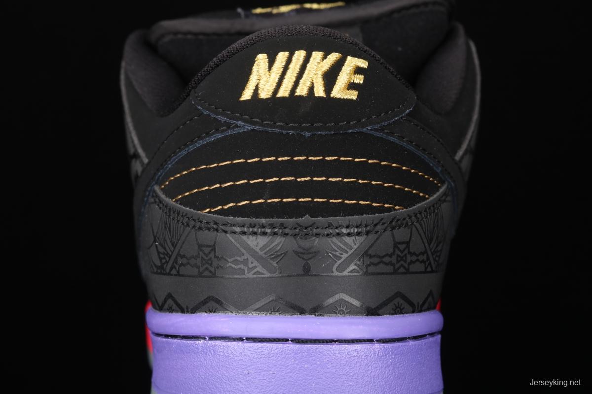 NIKE DUNK Sb Low BHM (2014) SB rebound fashion casual board shoes 504750-001