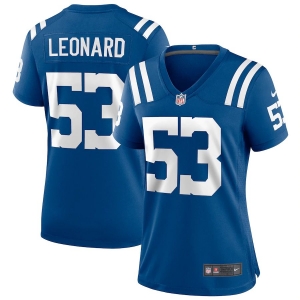 Women's Darius Leonard Royal Player Limited Team Jersey