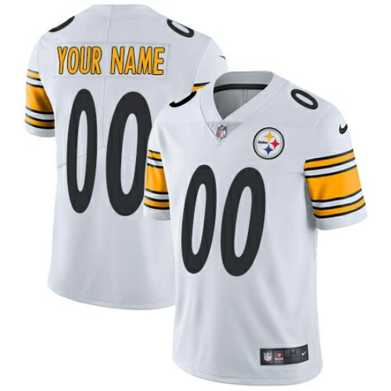 Men's Customized White Limited Team Jersey