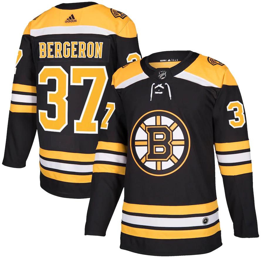 Women's Patrice Bergeron Black Player Team Jersey