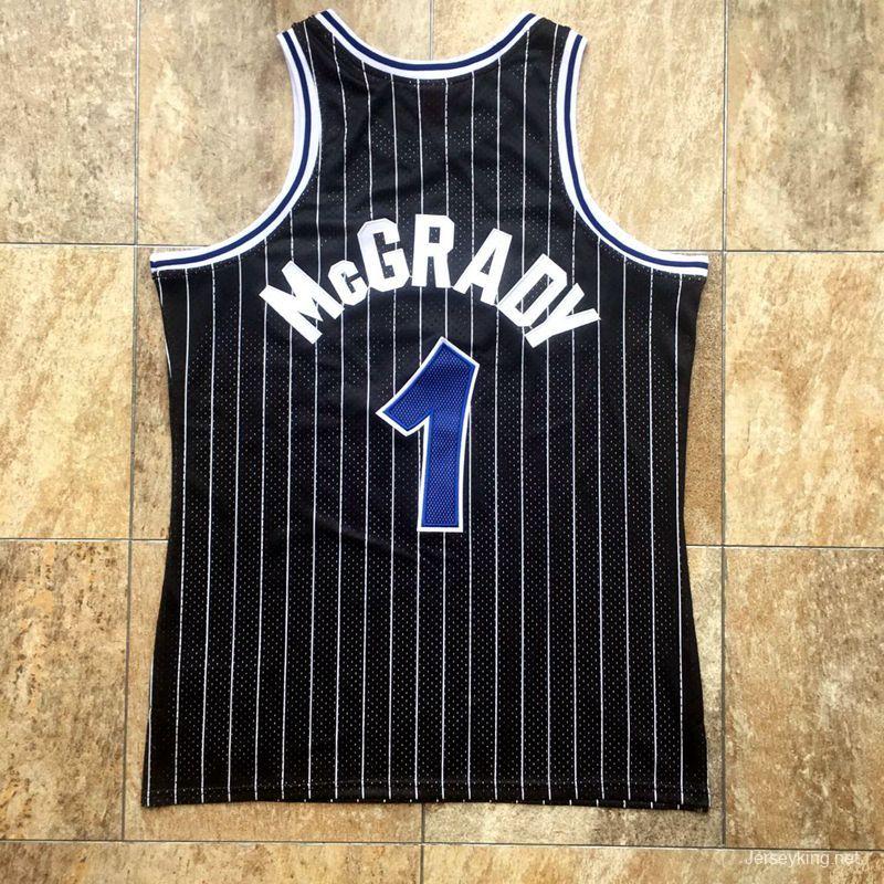 Men's Tracy McGrady Black Retro Classic Team Jersey