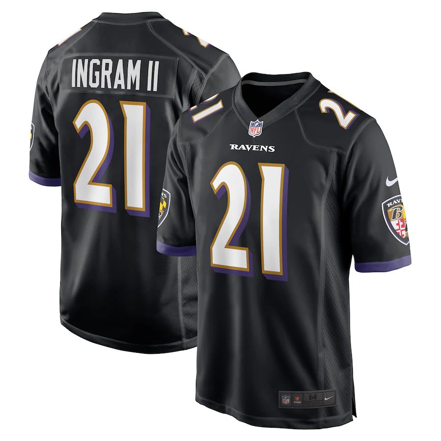 Men's Mark Ingram Black Player Limited Team Jersey