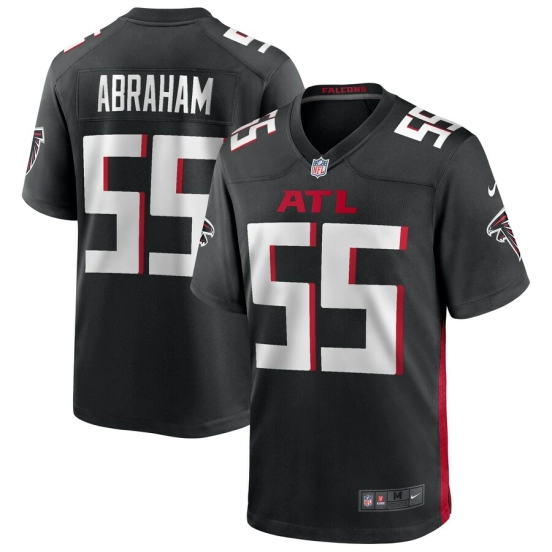 Men's John Abraham Black Retired Player Limited Team Jersey