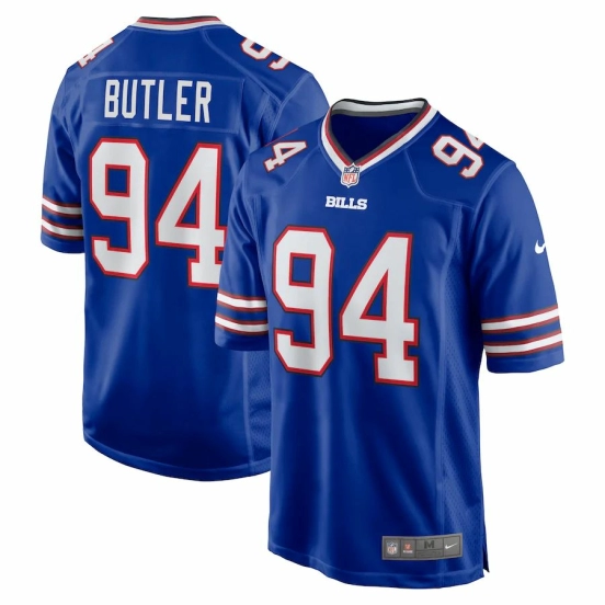 Men's Vernon Butler Royal Player Limited Team Jersey