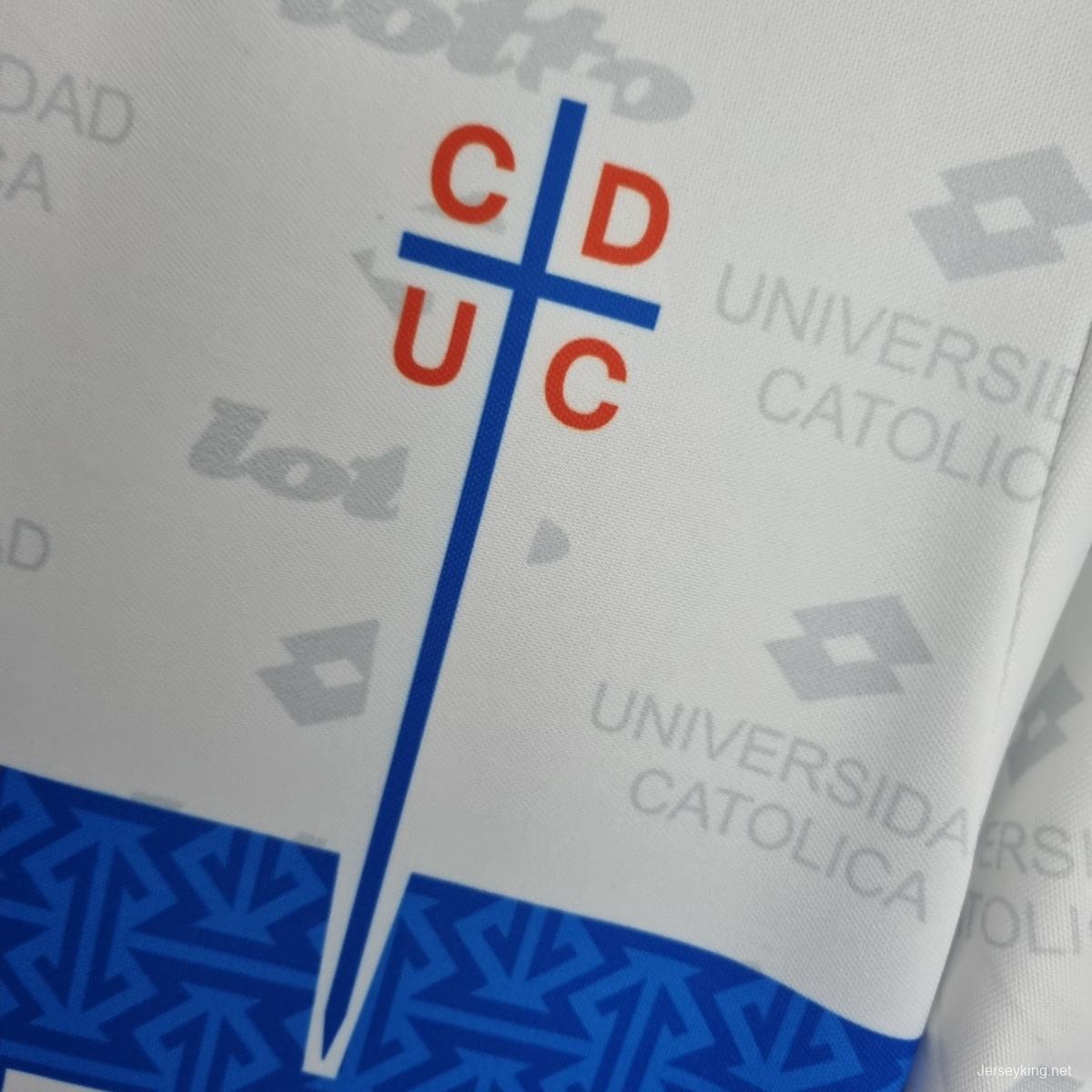 Retro 1996 Deportivo Universidad Católica Third away Soccer Jersey