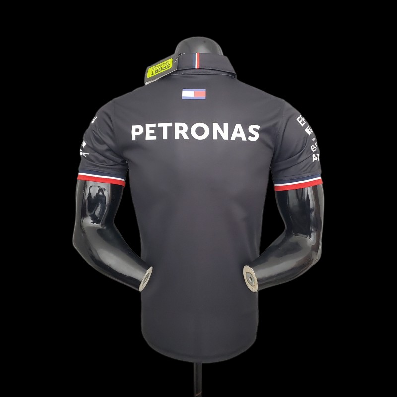 F1 Formula One Racing Suit; Mercedes POLO Black 