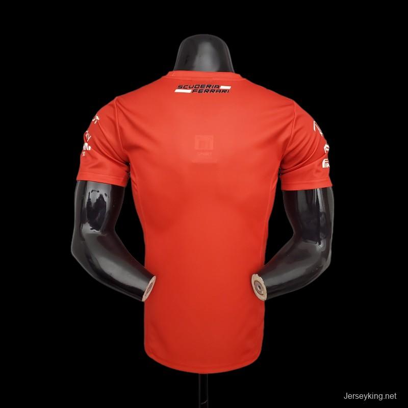F1 Formula One; Ferrari Racing Suit Red 
