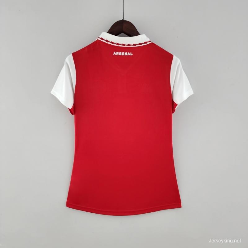 22/23 Women Arsenal Home  Soccer Jersey