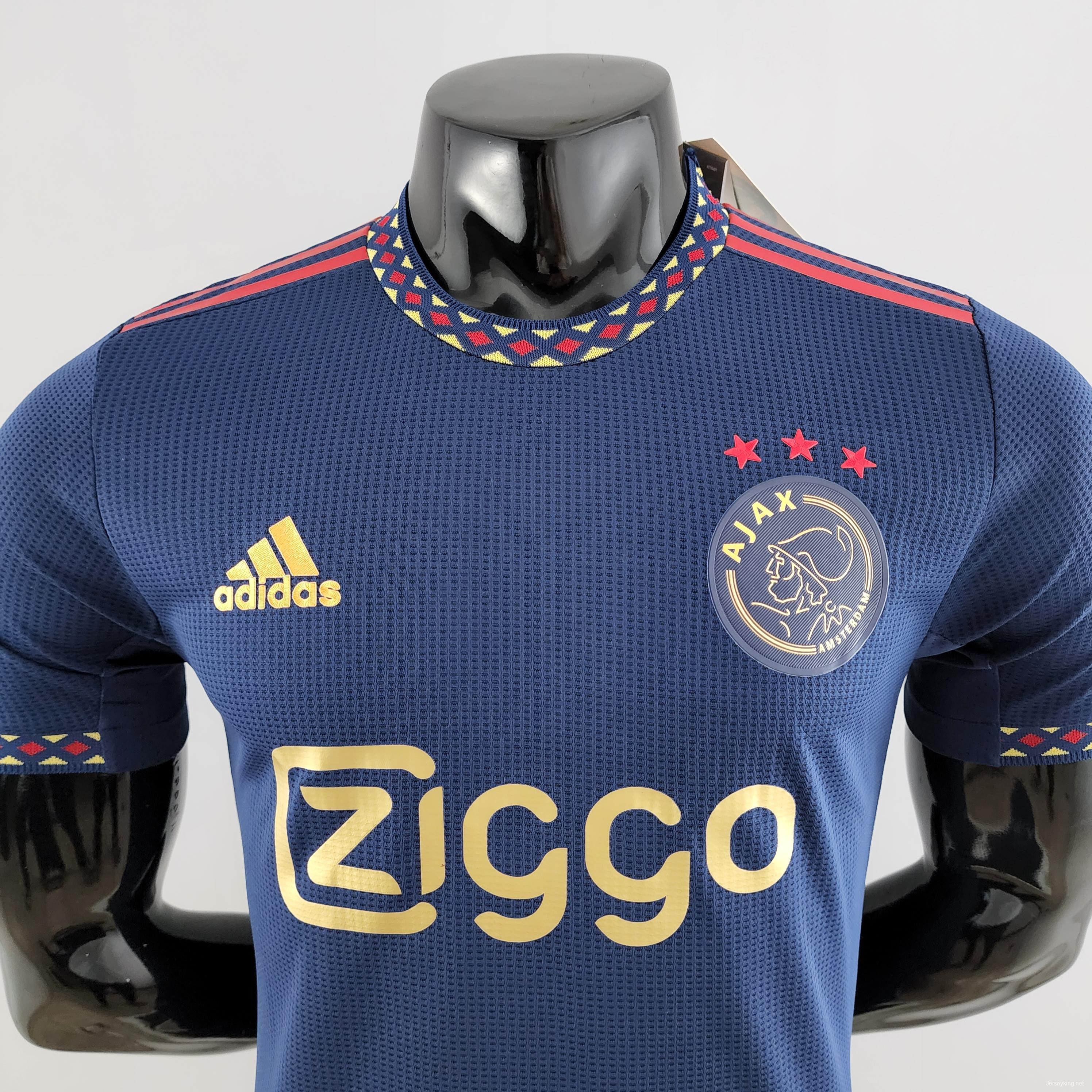 Player Version 22/23 Ajax Away Soccer Jersey