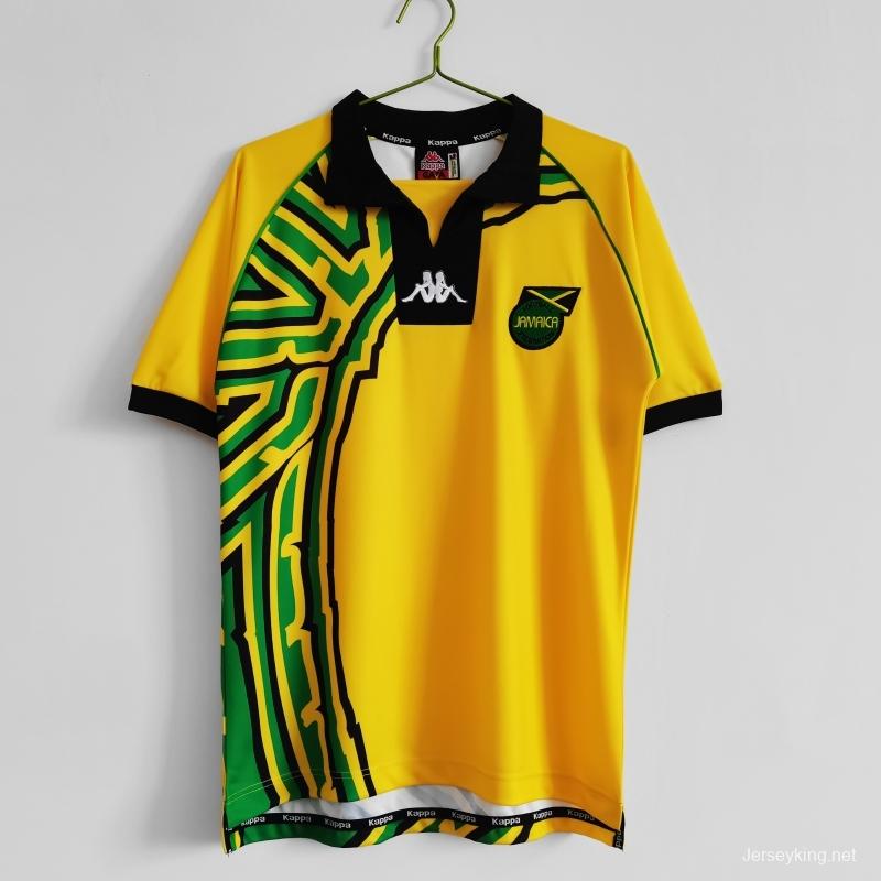 Retro 1998 Jamaica Home Soccer Jersey