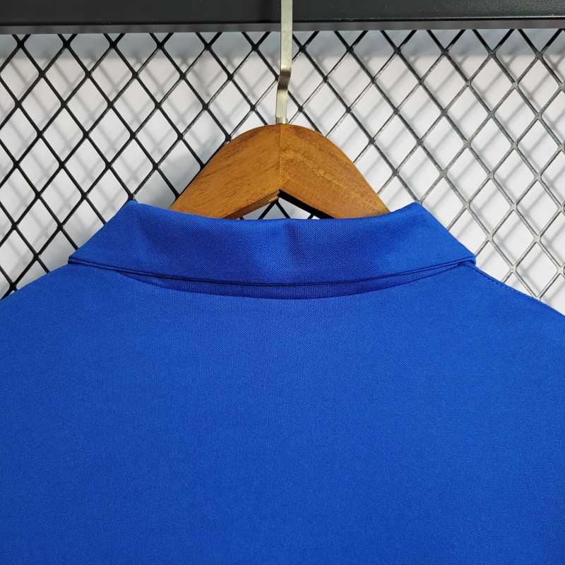 Retro 57-62 Brazil Away Blue Jersey