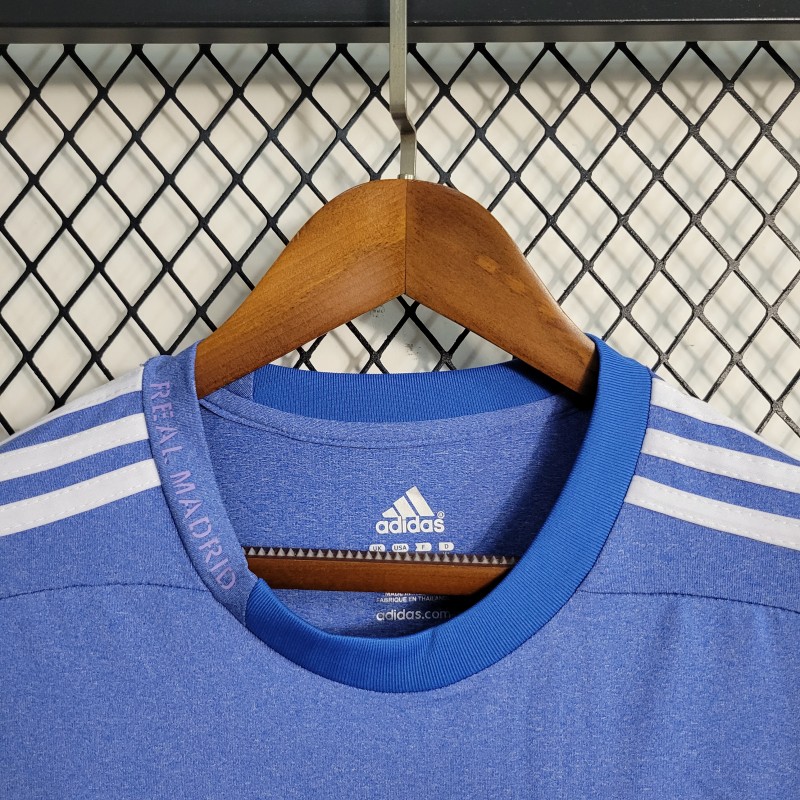 Retro 13-14 Real Madrid Away Blue Jersey