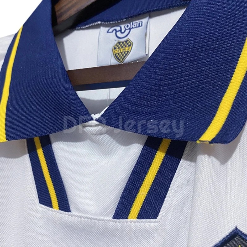 Retro 92/93 Boca Juniors Away White Jersey