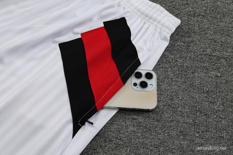 23-24 Flamengo White Remake Icon White Vest Jersey+Shorts