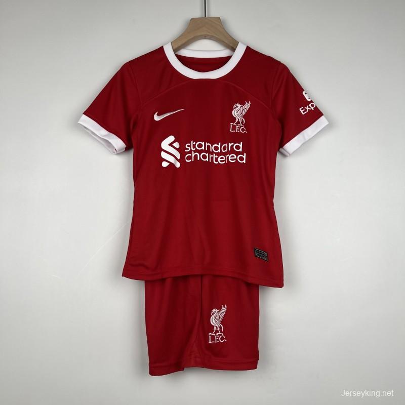 23/24 Kids Liverpool Home Jersey