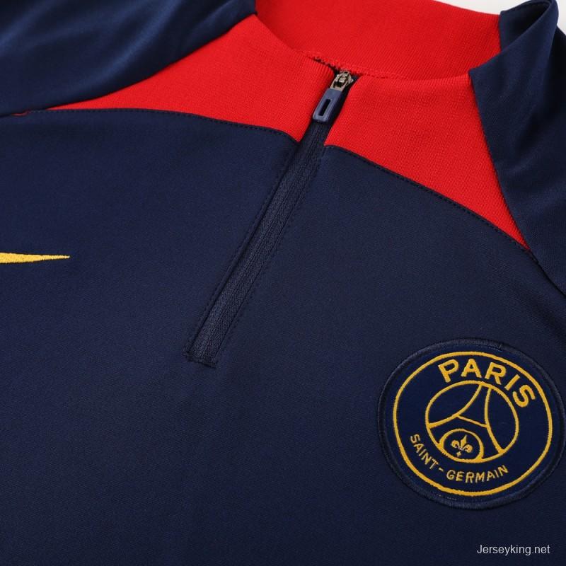 23/24 PSG Navy Half Zipper Jacket+Pants