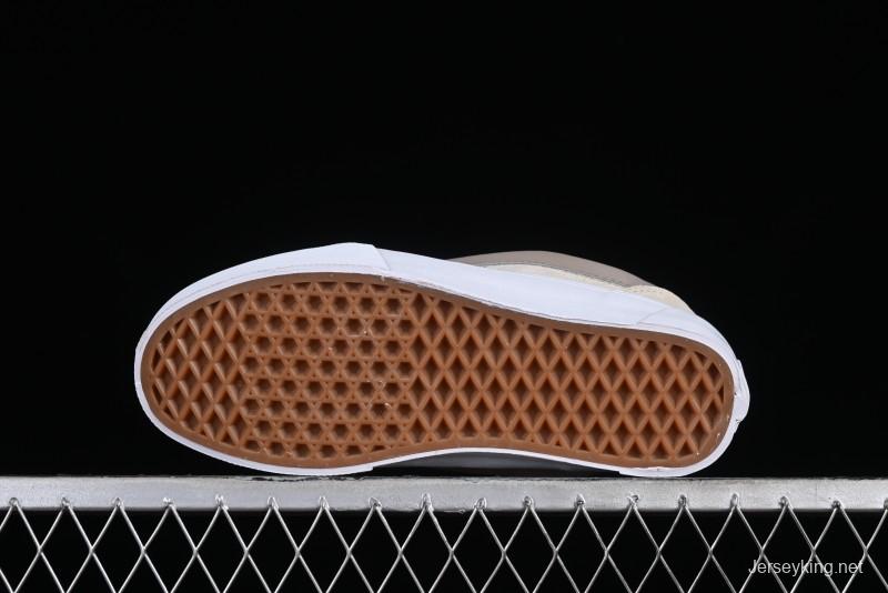 Vans Classics Knu Skool Cream Coffee Chunky Tongue Platform Sneakers - VN0009QCJD8