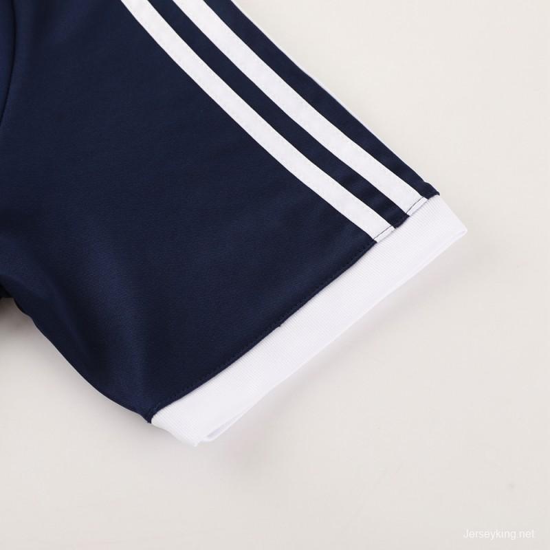 24/25 Adidas Original Navy Short Sleeve Jersey+Shorts