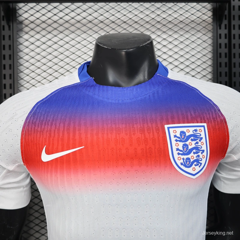 25/26 Player Version England Home Jersey