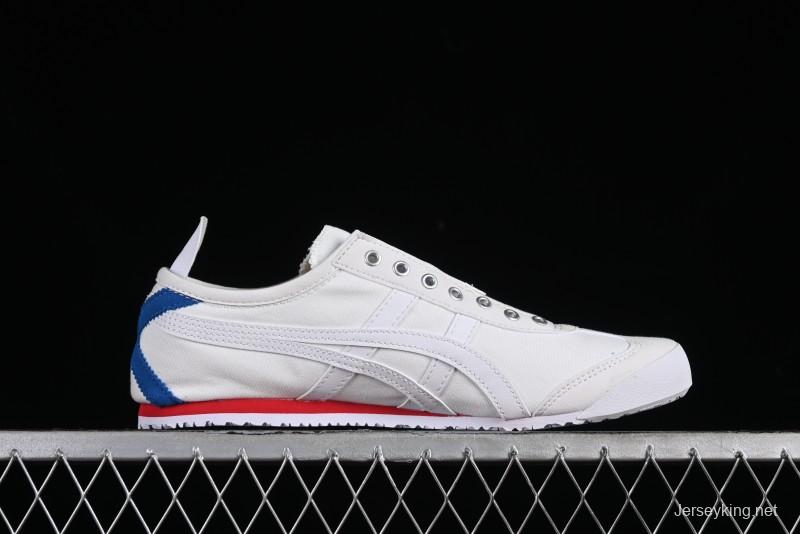 OnitsukaTiger Mexico 66 Low-Top Canvas Casual Running Shoes - D3KON-100
