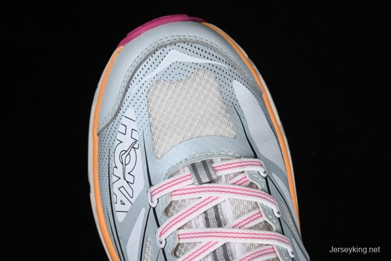 Hoka Mafate Speed 2 Lightweight Cushioned Trail Running Shoes with Vibram Outsole - 1126851 WIFL