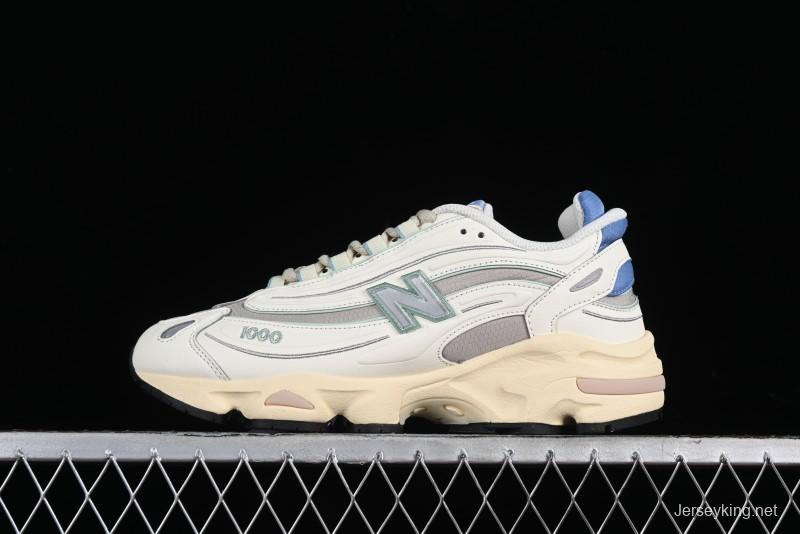 New Balance 1000 Series Retro Dad Style Low-Top Casual Running Shoes - M1000WA