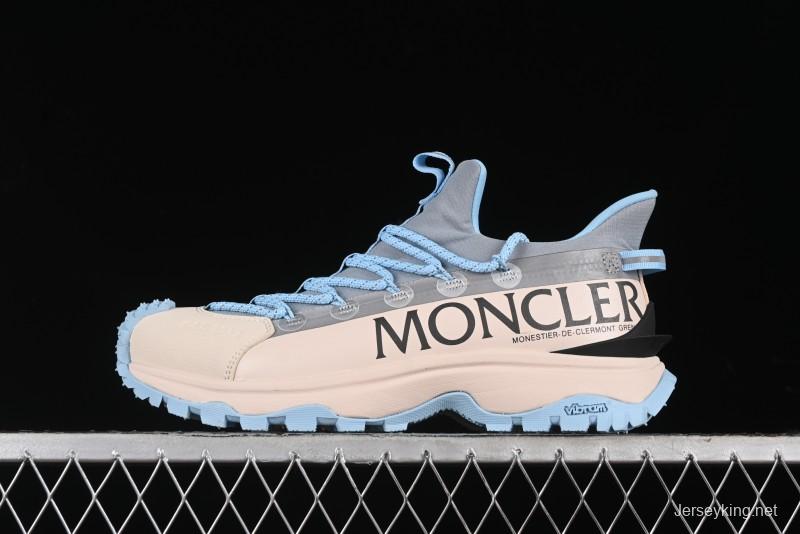 Moncler Trailgrip GTX Hiking Shoes with Cordura Nylon Gore-Tex Waterproof Vibram Outsole - M00240M3457