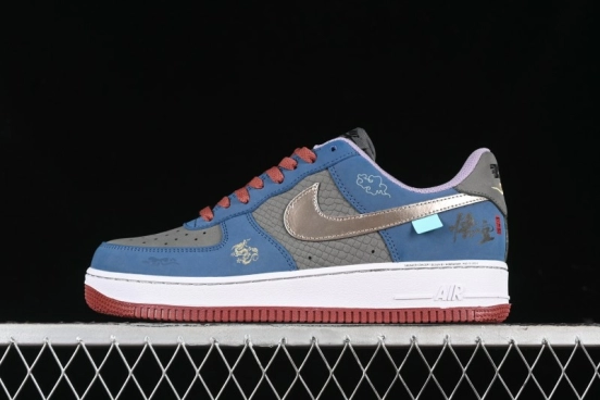 Nike Air Force 1 '07 Low Black Myth Wukong Collaboration Casual Sneakers - AF2434-109