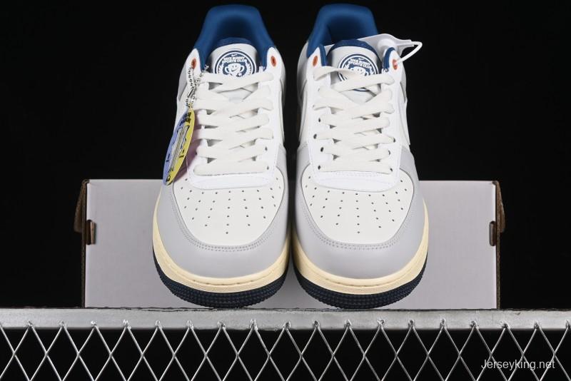 Nike Air Force 1 '07 Low Casual Sneakers with Full-Length Air Cushion - HM3721-111
