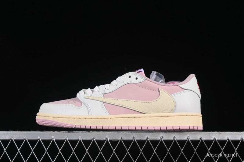 Nike Travis Scott x Air Jordan 1 Low OG Retro Sneakers - DM7866-600