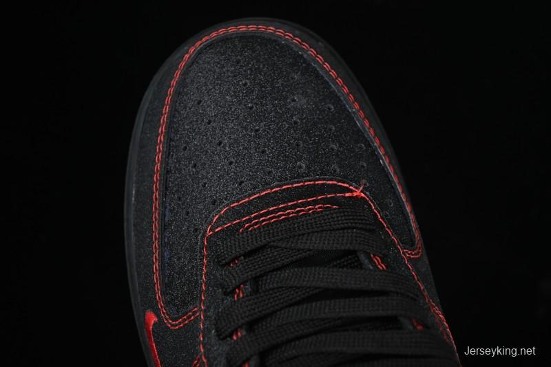 Nike Air Force 1 '07 Low Casual Sneakers in Heartbeat Orange with Full-Length Air Cushion - DF0188-015