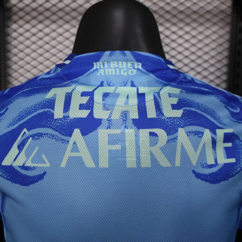 Player Version 25/26 Tigres Away Blue Jersey