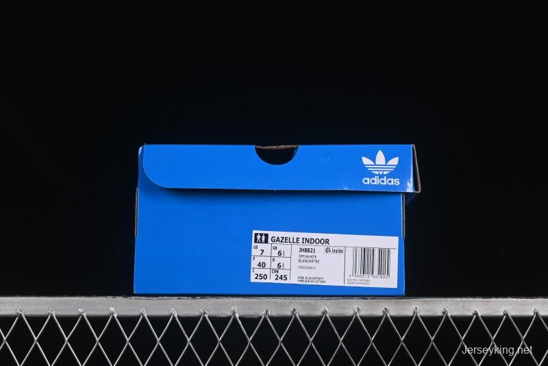 Adidas Originals Gazelle Indoor Retro Casual Sneakers with Anti-Slip and Wear-Resistant Design - JH8821