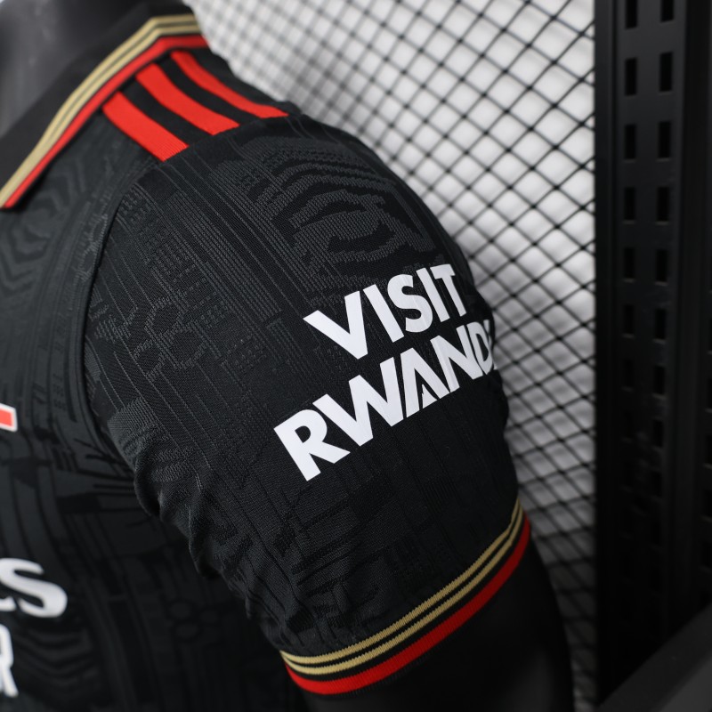 Player Version 25/26 Arsenal Black POLO Jersey