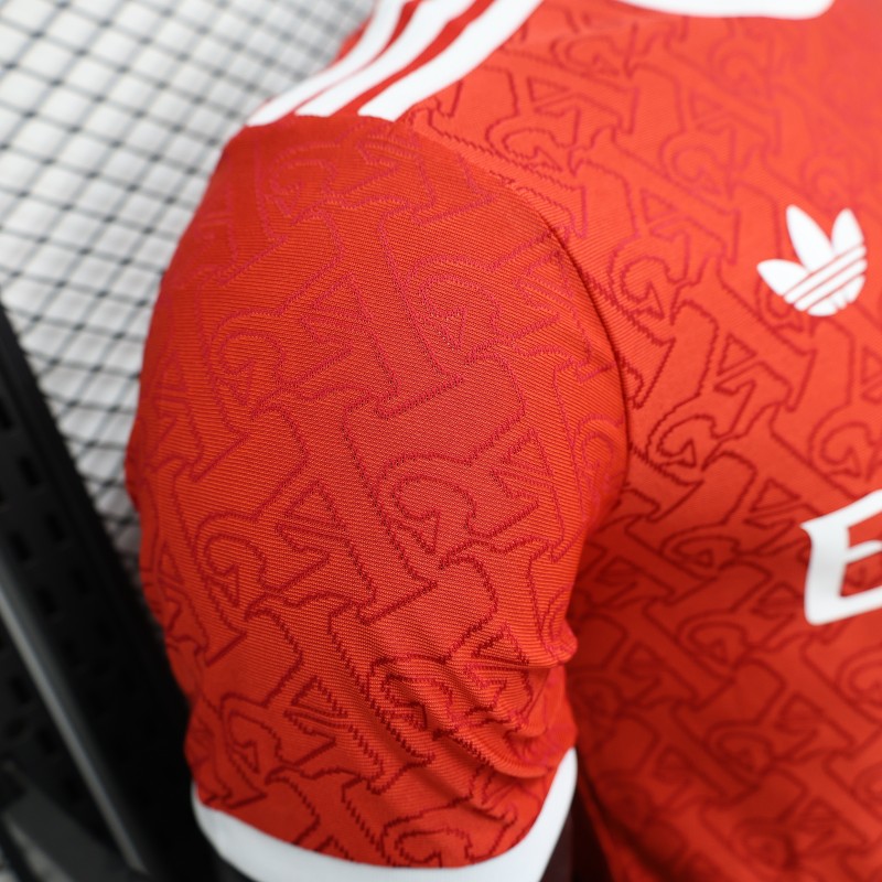 Player Version 25/26 Arsenal Red Pre-Match Special Jersey