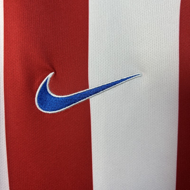 16/17 Retro Atletico Madrid Home Jersey