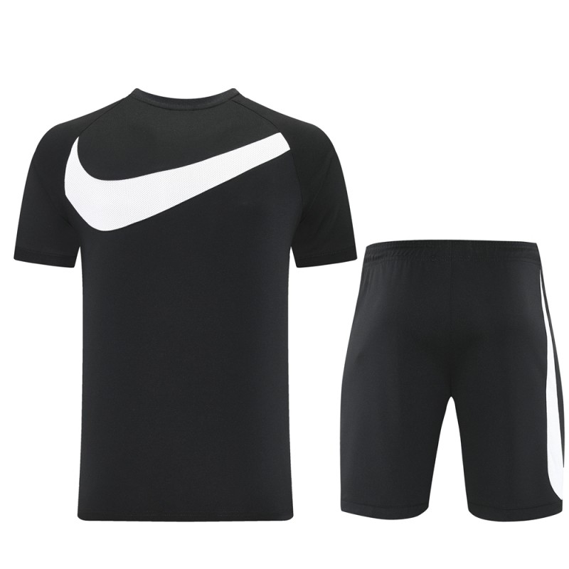 25/26 Nike Black Short Sleeve Jersey+Shorts