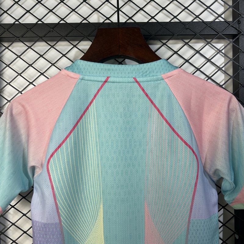 25/26 Kids Barcelona Blue Gradient with Spotify Jersey