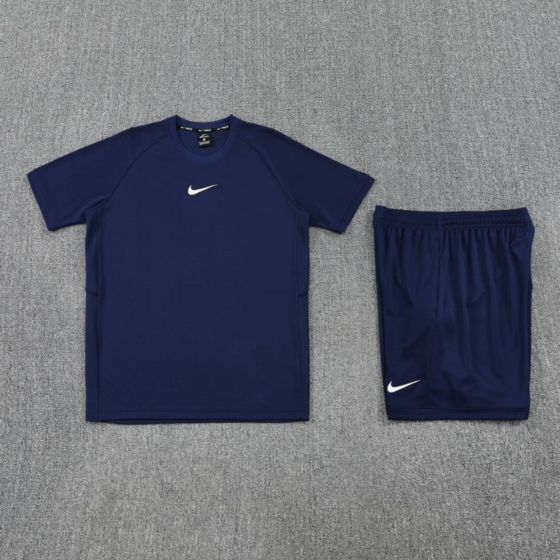 25/26 Nike Navy Short Sleeve Jersey+Shorts