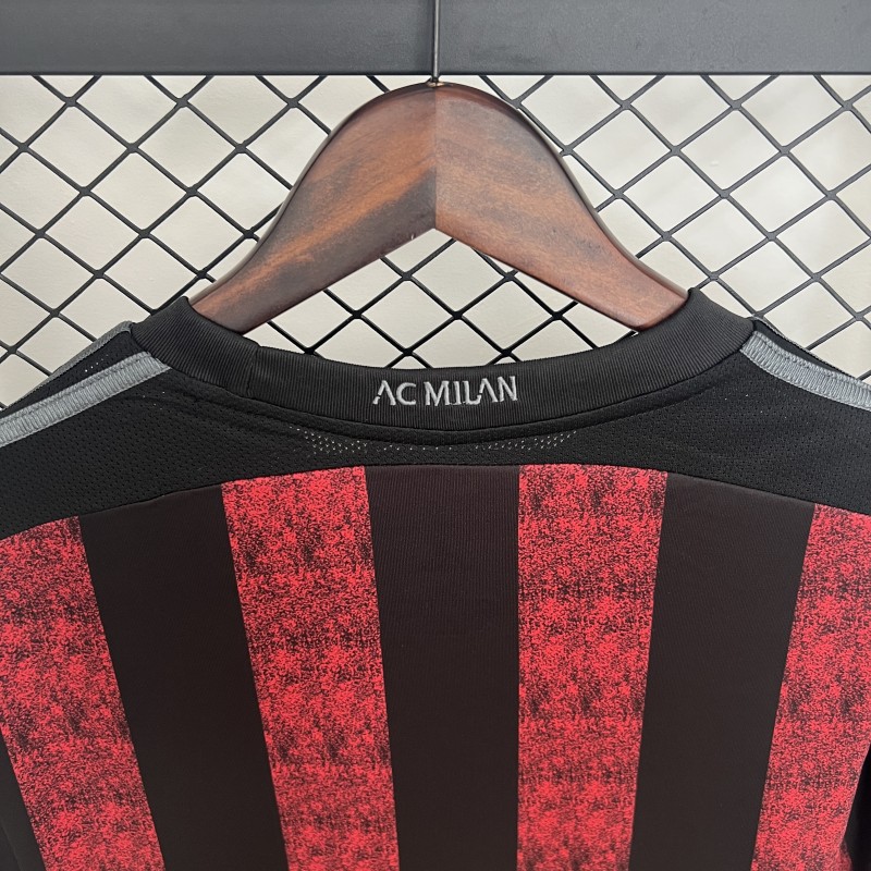 15/16 Retro AC Milan Home Jersey